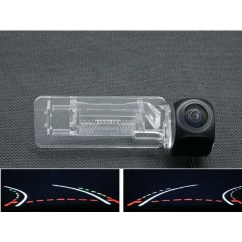 Fisheye 1080P Trajectory Tracks Car Parking Rear view Camera For Mercedes Benz Smart Fortwo / Smart ED Car Reverse Camera