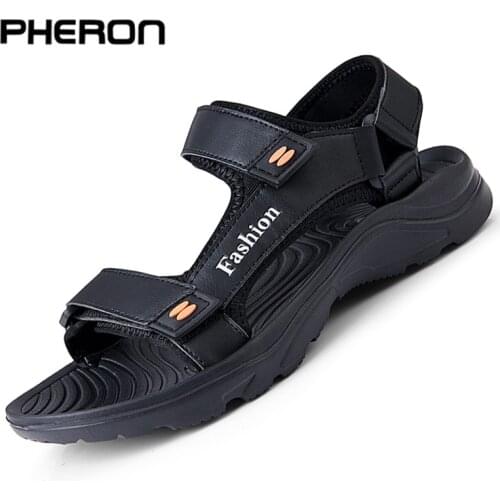 Summer Light-weight Mens Sandals Outdoor Black EVA Slip On Soft Casual Sandal Shoes For Man Sandle Big Size 47 Zapatos Hombre