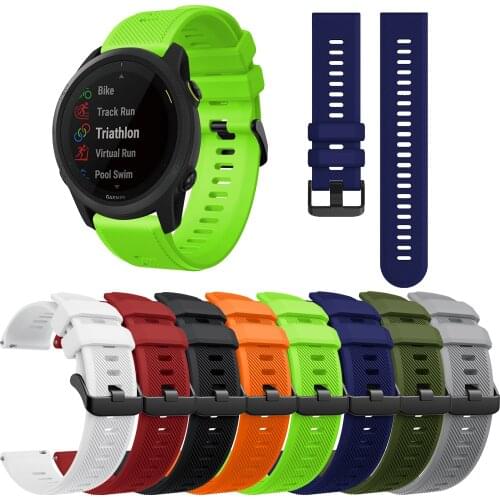 Silicone strap Wristwatch For Garmin Forerunner 745 Replacement Band Bracelet for Garmin Forerunner745 Smart Watch Accessories