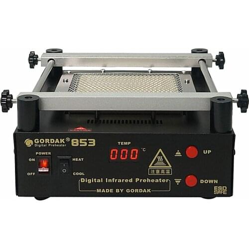 BGA osldering station Gordak 853 IR preheater station lead free preheating station