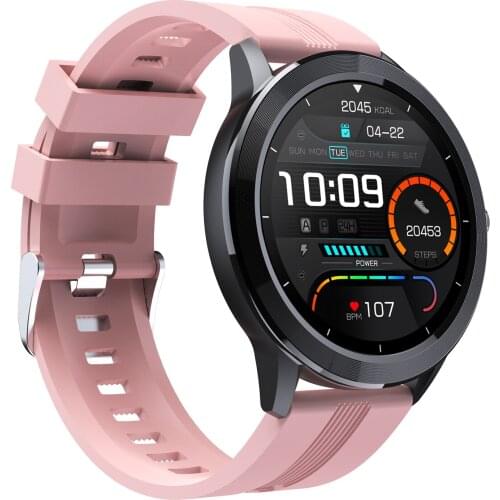 Smart Bracelet Sports Watch 1.28-Inch IPS Full-Touch Screen IP67 Waterproof Heart Rate/Blood Pressure Monitor Sports Bracelet