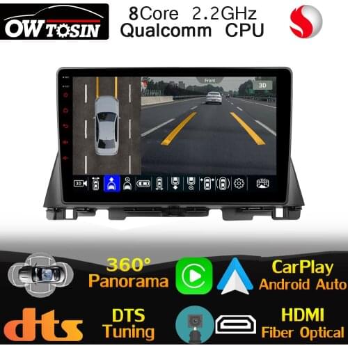 Qualcomm 8Core For Kia Optima K5 4 JF 2015 - 2020 Android Car GPS Navi HIFI Radio Head Unit 360 Panoramic Camera 4G LTE WiFi DSP