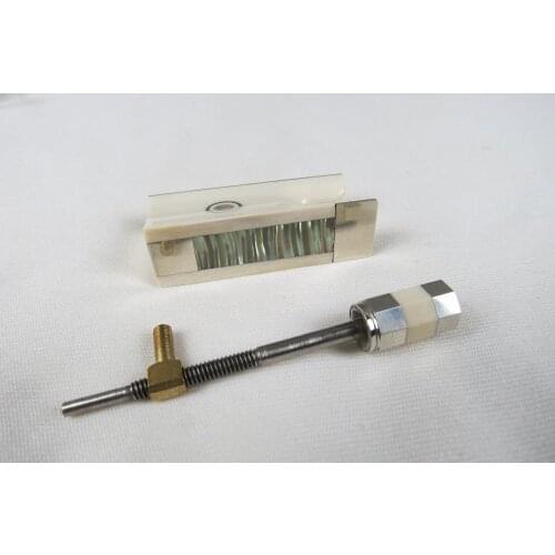 High quality violin bow frog 4/4, silver mounted #7415