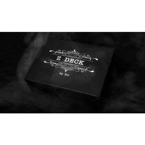 Z DECK by ziv (Decks and online instructions) - Card Magic Tricks Gimmick Illusions For Professional Magicians Close up Magic