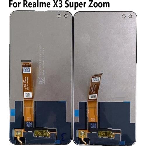 Original 6.6" For Realme X3 Super Zoom RMX2086 LCD Display Touch Digitizer Screen Panel Assembly