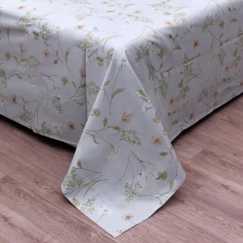 100% Egyptian Cotton 600 TC Printed colors Queen King size one flat sheet 240 x 250 cm or 250 x 270 cm 1 Piece on sale