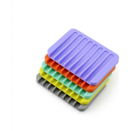 Silicone Soap Saver for Shower/Kitchen/Bathroom Soap Holder Keep Dry Easy Cleaning Self Draining Soap Dish Premium Ayevin