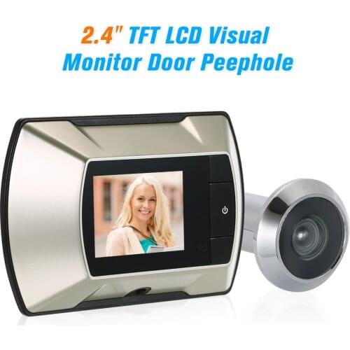 2.4" TFT LCD Visual Monitor Door Peephole Wireless Viewer Camera Digital Electric Peephole Doorbell Monitor
