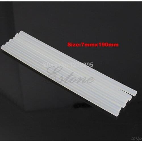 6Pcs 7mm Hot Melt Glue Sticks For Electric Glue Gun Craft Album Repair New Drop ship