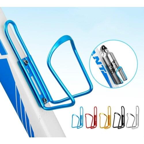 Aluminum Alloy Bicycle Water Bottle Holder Mountain Bike Drink Water Cup Rack Accessories Cycling Bottle Cage Bike Cup Holder