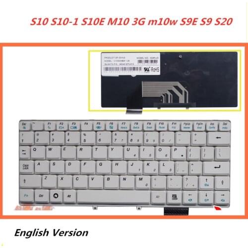 Laptop English Keyboard For LENOVO S10 S10-1 S10E M10 3G m10w S9E S9 S20 notebook Replacement layout Keyboard