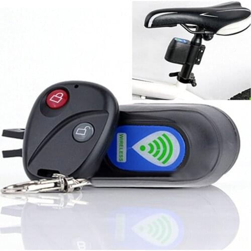 Wireless Alarm Lock Bicycle Bike Security System With Remote Control Anti-theft Anywhere Requiring Protected Equipment @40