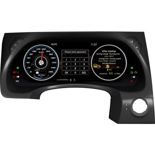 Bosstar quad-core high precision auto meter dash display for Nissan Patrol Y62 speed meter car dashboard cluster tachometer