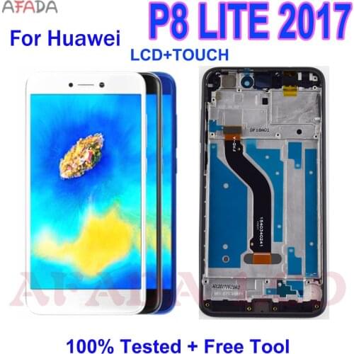 For HUAWEI P8 Lite 2017 Lcd Display Screen Replacement For P9 Lite 2017 LCD SCreen PRA-LA1 PRA-LX1