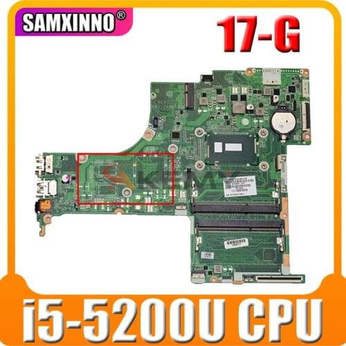 For HP Pavilion 17-g101dx 17-G Laptop Motherboard 809318-601 809318-001 With i5-5200u CPU DAX12AMB6D0 MB 100% Tested Fast Ship
