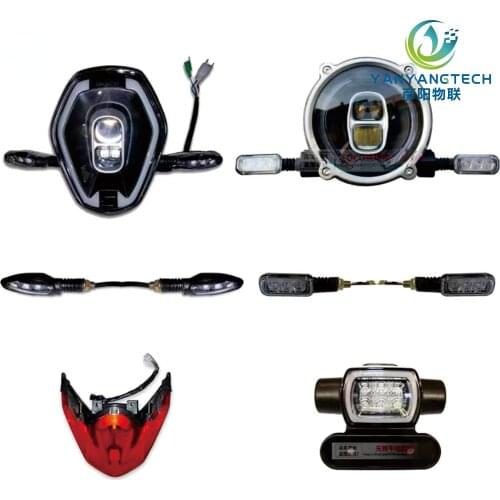 Super SOCO TS TC Headlights Taillights Front and Rear Turn Signal Direction Lights Original Accessories