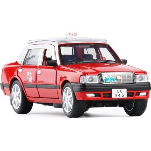 JK 1:32 Toyota Crown Hong Kong TAXI Diecast Model Car