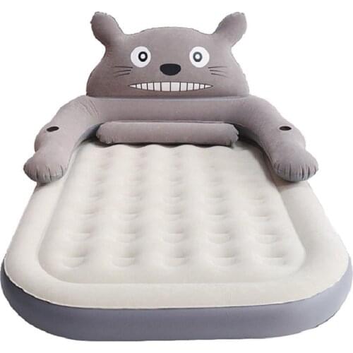 Fashion Home Inflatable Bed Travel Folding Outdoor Moveis Para Casa Moderna Letto Cabecero De Quarto Cama Lit Bedroom Furniture