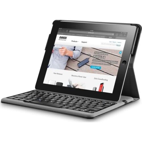 Fashion ANKER Keyboard case for 9.7 inch IPAD 2/3/4 Tablet PC for IPAD 2 Keyboard case