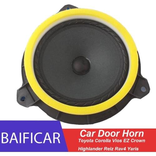 Baificar Brand New High Quality Car Door Horn Speakers For Toyota Corolla Vios EZ Crown Highlander Reiz Rav4 Yaris