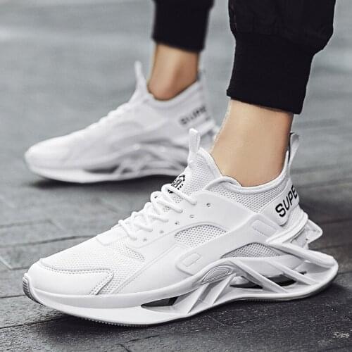 New Outdoor Men Free Running for Men Jogging Walking Sports Shoes High-quality Lace-up Athietic Breathable Blade Sneakers