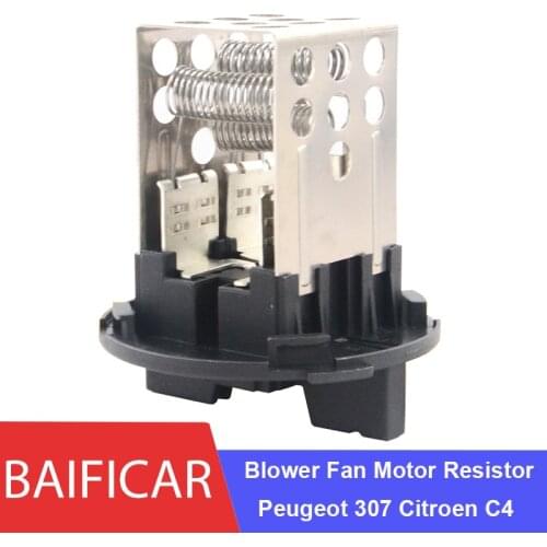 Baificar Brand New Heater Blower Fan Motor Resistor 6445XE For Peugeot 307 Citroen C4