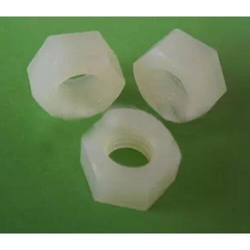 PA66 M3 M4 M5 M6 M8 Nylon Allen Hexagon Nuts insulation plastic hex nut