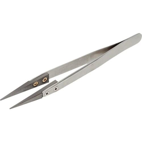 GTBL Tweezers ceramic tweezers with stainless steel handle