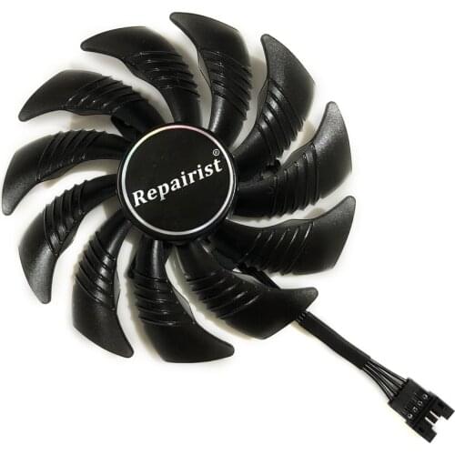 PLD09210S12HH T129215SU 87MM(90mm) Gigabyte GTX 1050 1060 1070 RX 470 480 570 G1 Graphics Card Cooling Fan as Replacement