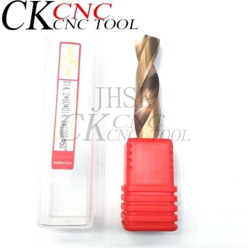 Tungsten steel drill bit HRC60 14.2mm 15.2mm high quality solid carbide coated twist drill and long alloy drill for drill bit