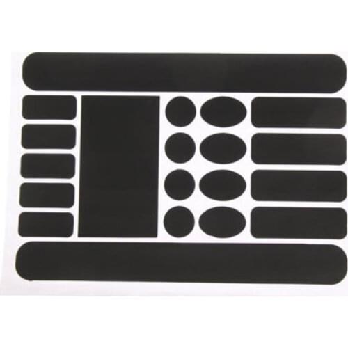 1 Set Scratch Resistant Bicycle MTB DIY Sticker Chain Decals Protective Road Chainstay & Frame Carbon fiber Protection Sticker