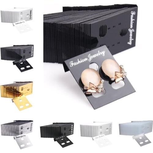 1000 Pcs Earring Studs Cards Wholesale Bulk 3x3.7cm Jewelry Packing Display