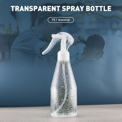 200ML PET Material White Transparent Spray Watering Can For Barber Haircut Assist Tools Multi Purpose Mist Sprayer Bottles
