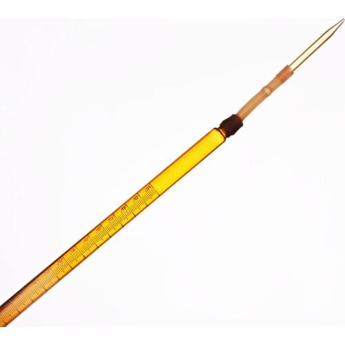 3pcs burette, Class A, Capacity 10ml/25ml/50ml, Brown basic burette, Experimental alkaline burette