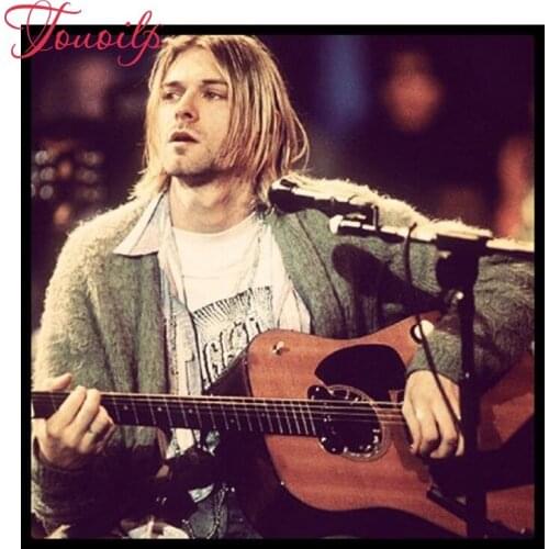 Full Square/Round Drill 5D DIY Diamond Painting "Kurt Cobain" 3D Embroidery Cross Stitch Mosaic Decor Gift