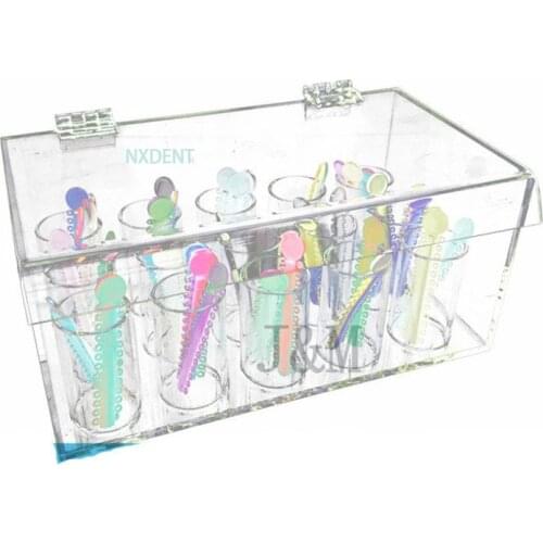 1Pcs Dental Orthodontics Ligature Ties Holder Ligature Tie Box Case Multifunctional Box for Dental Lab