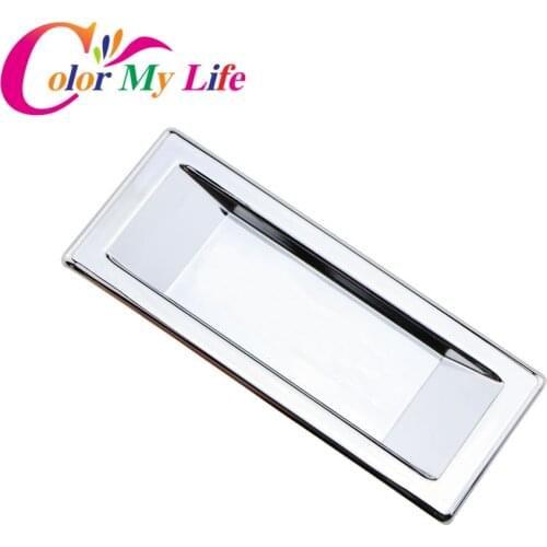 Color My Life ABS Chrome Inner Sunroof Handle Adjustment Sequin Cover Sticker for Chevrolet Trax Malibu 2012 - 2016 Accessories