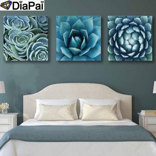 DIAPAI Full Square/Round Drill 5D DIY Diamond Painting "Succulents landscape" 3D Embroidery Cross Stitch 5D Decor Gift
