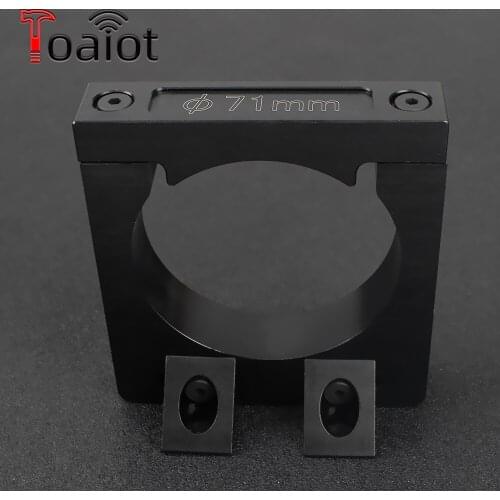 Toaiot CNC Router Add-On Mouting Kit Diameter 71mm Aluminum Router Spindle Mount Kit For Workbee OX CNC Makita RT 0700C