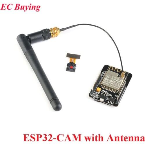 ESP32-CAM WiFi + Bluetooth Module Camera Module Development Board ESP32 CAM with Camera Module OV2640 2MP with IPEX antenna