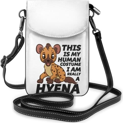 Hyena Shoulder Bag Streetwear Female Women Bags Fashion Reusable Leather Purse