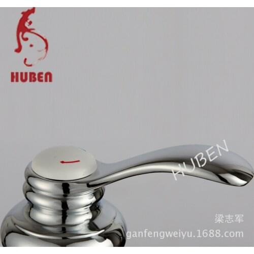 Tiger Ben basin single cold faucet, ceramic basin wash basin taps all copper spool washbasin faucet