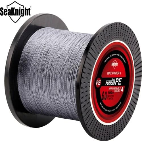 SeaKnight TP Series 300M 500M 1000M Fishing Line 4 Weaves Braided PE Line Multifilament Saltwater Fishing Tackle 8 10 15 20 25LB