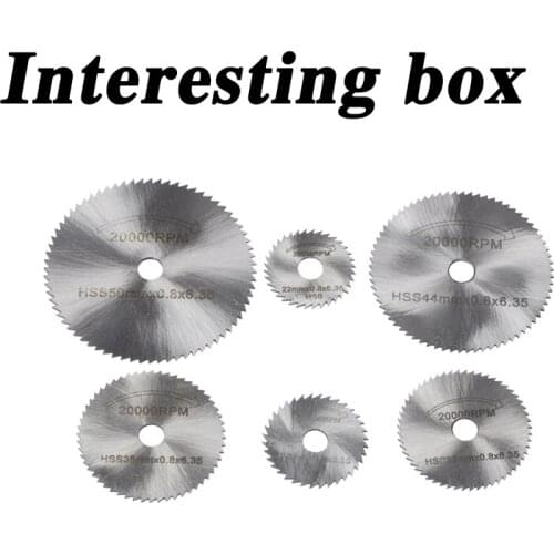 Model DIY production tool parts woodworking HSS saw blade plastic pvc acrylic thin aluminum bamboo cutting