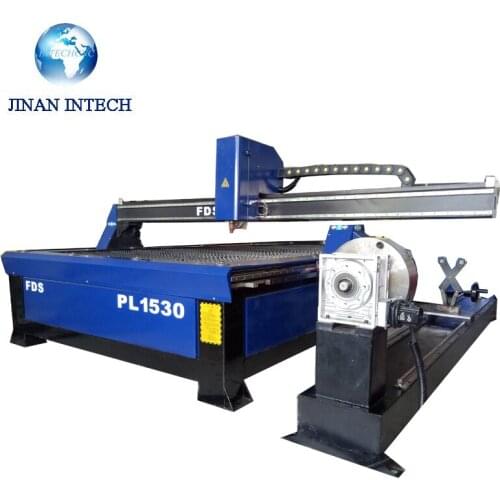 Can be customized LFP1530 plasma metal cutting machine huayuan With Rotary