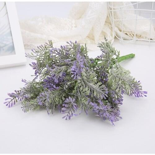 New Arrival 1pcs Spray Green Purple Red Artifcial Plant Leaf branch Home Garden Decoration