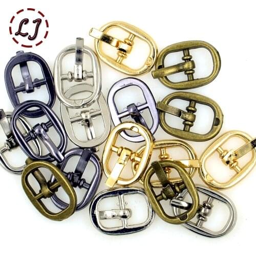 New arrive high quality 30pcs/lot silver black gold bronze 8mm alloy metal shoes bags Belt small Buckles DIY sew accessories