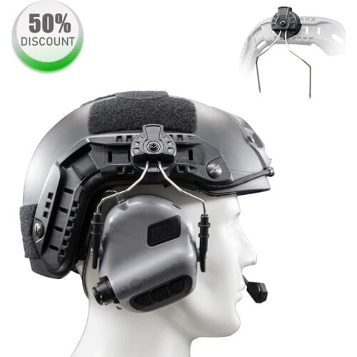 New EARMOR airsoft M11 ARC Helmet Rails Adapter Attachment Kit For ARC Rail FAST Helmet Headset Adapter M11