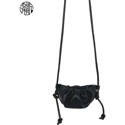 Zenos INS Fashion Candy Color Pu Leather Crossbody Bag Sling Bag Mini Femme Soft Casual Bags