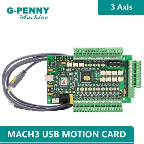 USB CNC MACH3 3 Axis 4 Axis Motion controller 1MHz breakout board with PWM Spindle Motor Controller for Servo motor stepper moto